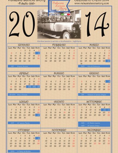 Calendario 2014